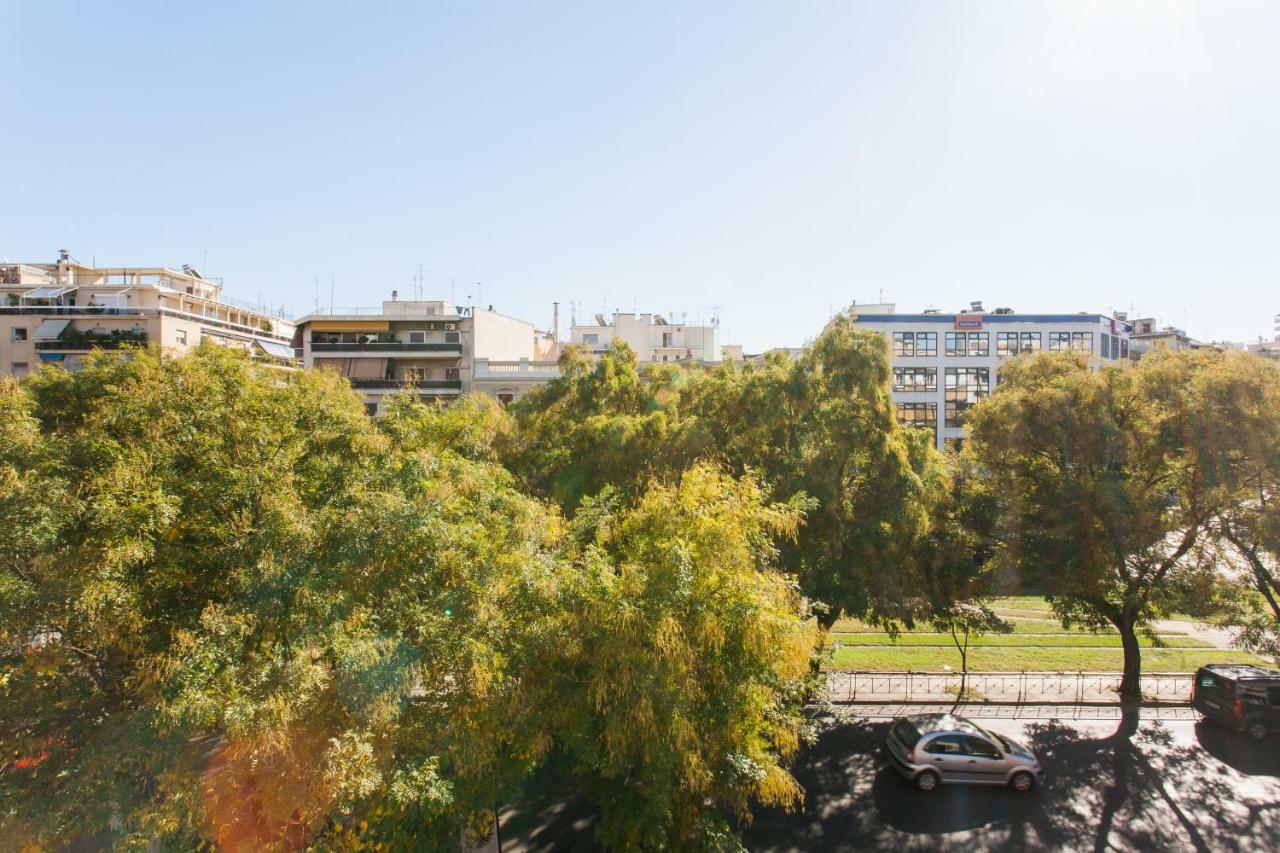 Private Central View Rooms In Apartment Near To Acropolis Metro Station Athene Buitenkant foto