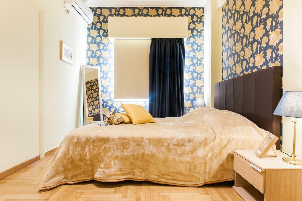 Private Central View Rooms In Apartment Near To Acropolis Metro Station Athene Buitenkant foto
